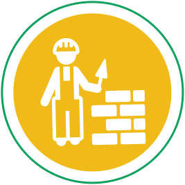 Icon representing leadership development