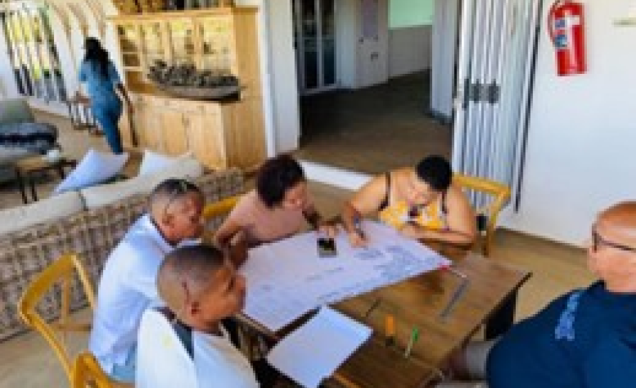 Educators participating in a workshop